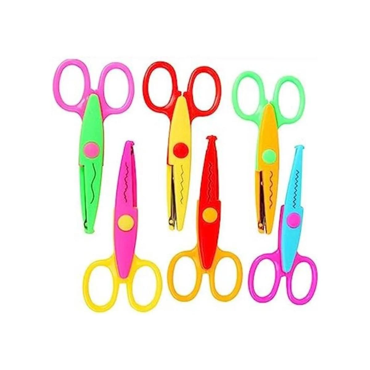 Jialeey Tijeras de plástico para niños diseño de_1