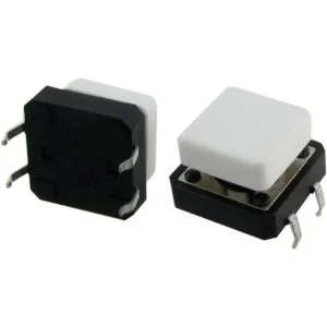 uxcell Interruptor de botón táctil momentáneo 0.472 x_1
