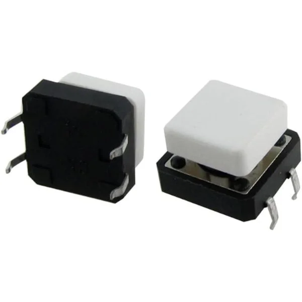 uxcell Interruptor de botón táctil momentáneo 0.472 x_1
