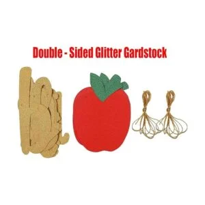 Ucity Guirnalda de guirnalda de manzana para el primer_6