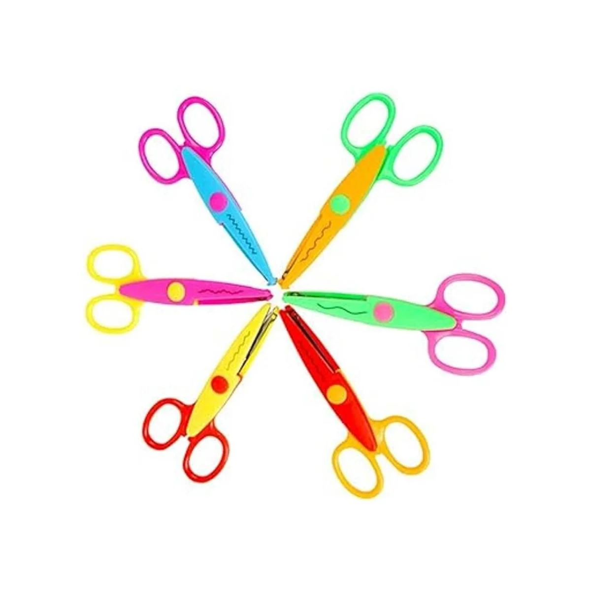 Jialeey Tijeras de plástico para niños diseño de_2