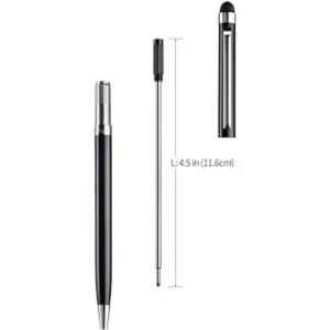 ChaoQ Lápices para pantallas táctiles 5 piezas 2 en 1_3