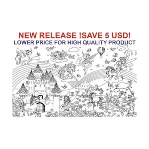 ALEX Art Póster gigante para colorear Póster de_2