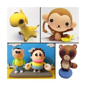 TOAOB 830 cuentas redondas de plástico negro de 0.157 in