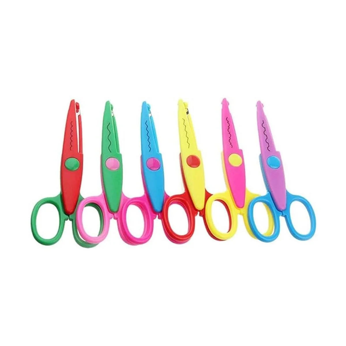 Jialeey Tijeras de plástico para niños diseño de_3