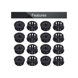 Fielect Protector de ojales 25 unidades EHR19 de 0.748_3