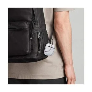 Njjex Funda para AirPods funda rígida de piel sintética