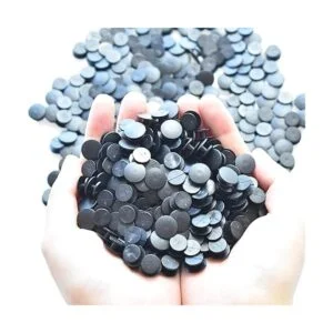 YEALQUE 250 piezas de accesorios de botón de plástico con_5