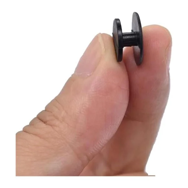 YEALQUE 250 piezas de accesorios de botón de plástico con_4