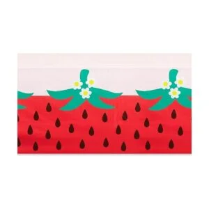 Mantel de plástico rosa para decoración de fiesta de_5