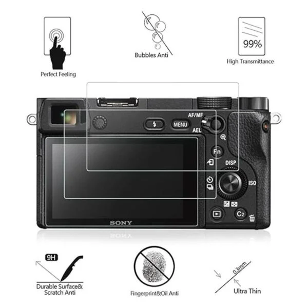 AKWOX Protectores de pantalla para Sony A6500 ILCE6500_2