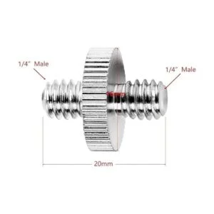 Adaptador de tornillo de trípode estándar de 1420 macho_2