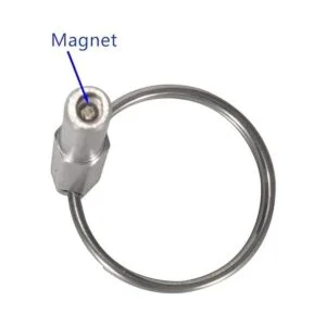 Tornillos de cabeza ovalada de seguridad abierta 316 SS_3