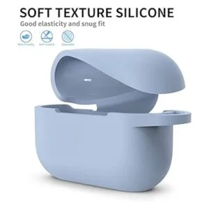 SATLITOG Funda protectora de silicona con llavero