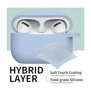 SATLITOG Funda protectora de silicona con llavero