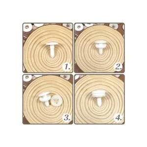 TOAOB Juego de 20 articulaciones de muñeca de 0.787 in