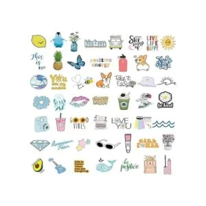 Bekayshad Stickers for Water Bottles 100 PackPCS Cute_2