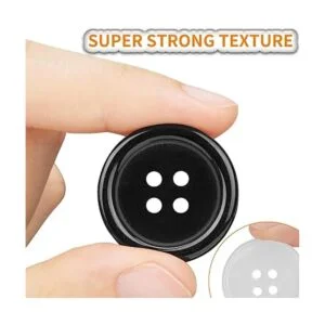 162 botones de costura de resina mixta botones ecológicos