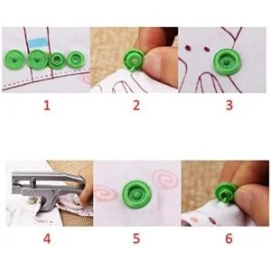 Botones de plástico 150 piezas