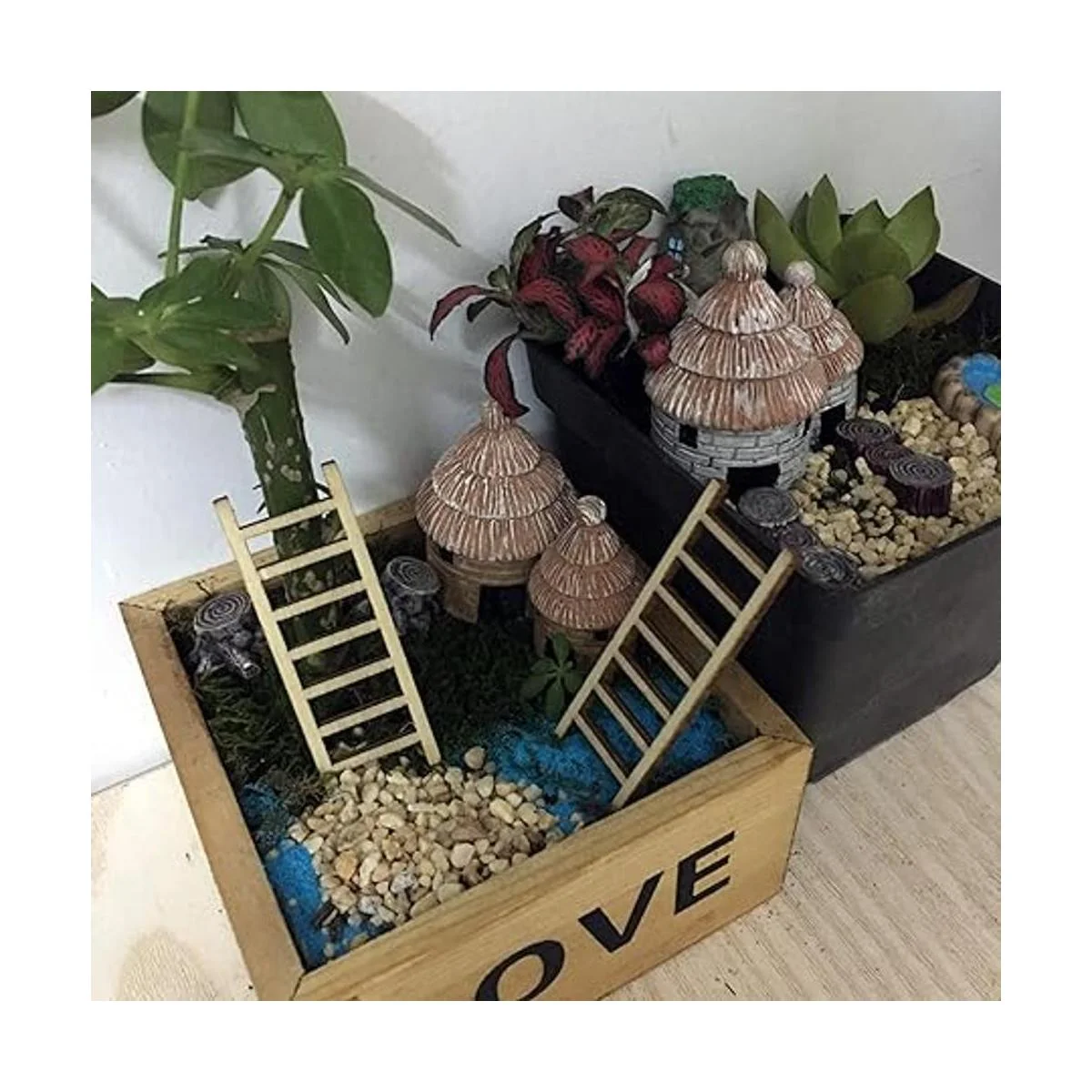 Tophappy Miniatura Hada Jardín Decoración Micro Paisaje