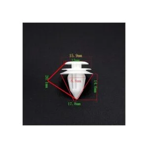 AOIT 10 piezas de clips para embellecedores de puerta para