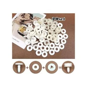 TOAOB Juego de 20 articulaciones de muñeca de 0.787 in