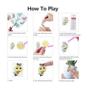 Kit Sinceroduct de pintura de diamante 18 piezas de_3