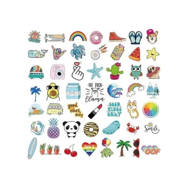 Bekayshad Stickers for Water Bottles 100 PackPCS Cute_3