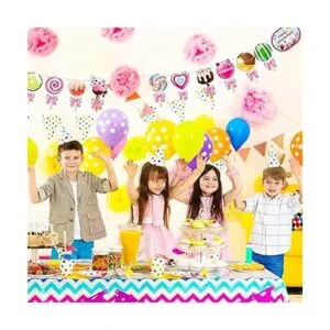 Guirnalda de caramelos para decoración de fiesta de_4