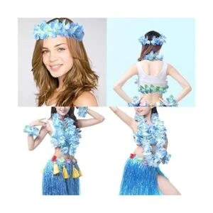 Leis Luau Diadema Tropical Corona Corona Corona Corona_3