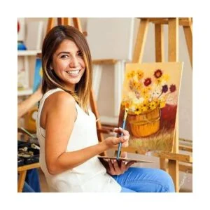 BOSOBO Juego de 2 pinceles de pintura 20 unidades punta