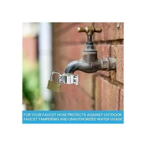 NUSET 28953 bloqueo de la llave de agua para Bibbs de_4