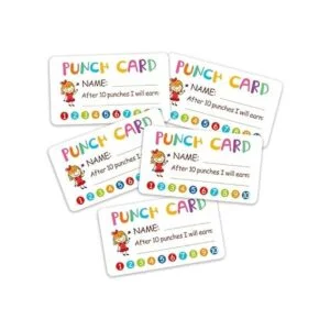 Tarjeta de perforación 100 unidades de tarjeta de_5