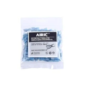 AIRIC Conector de pala hembra calibre 1614 100 piezas de_3