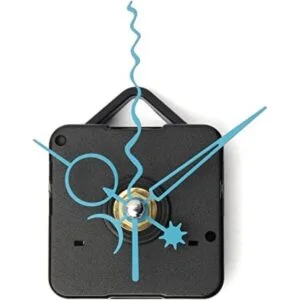 FunnyToday365 Blue Diy Tool Mano Trabajo Reloj de Pared de_1