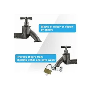 NUSET 28953 bloqueo de la llave de agua para Bibbs de_2