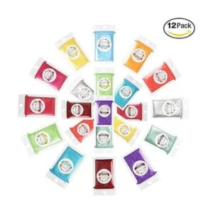 Erosom 24 colores mica en polvo para pigmentos de jabón