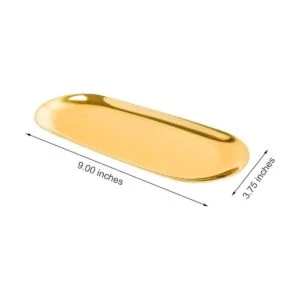 Bandeja de acero inoxidable para toallas bandeja de_6