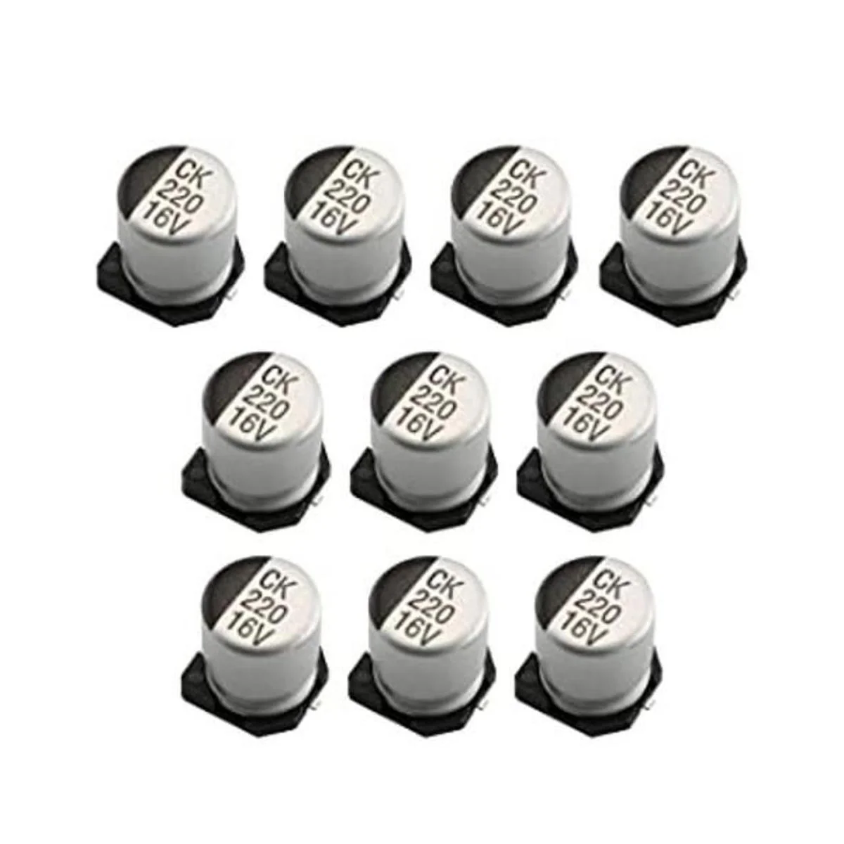 Tegg Condensador 10 condensadores electrolíticos de_1