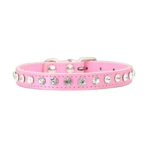Collares de perro de piel sintética para perros pequeños_3