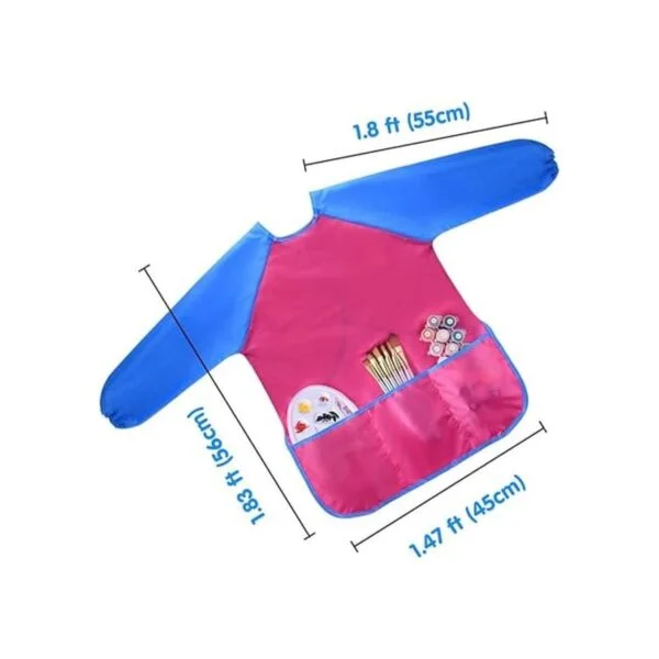 Delantal para arte impermeable Kuuqa para niños delantal_2