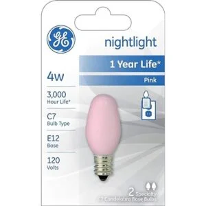 GE Lighting 26222 Bombilla nocturna C7 de 4 vatios 14_2