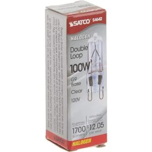 Satco S4642 Bombilla halógena 100 W 1700 lúmenes T4_4