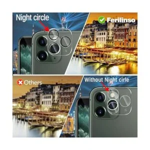 Ferilinso Paquete de 6 protectores de pantalla de vidrio_3