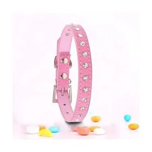 Collares de perro de piel sintética para perros pequeños_4