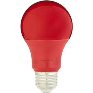 Bombilla LED A19 equivalente a 60 W color rojo no_2