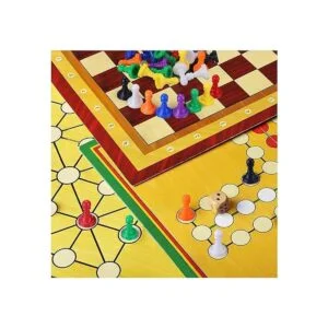 64 piezas multicolor de plástico Pawns Piezas de tablero_4