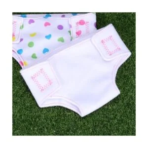Tomaibaby Ropa de muñeca 2 pañales de muñeca ropa_5