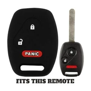 KeyGuardz Carcasa exterior de goma suave para Honda Civic_3