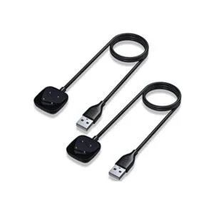 Maledan Compatible con Fitbit Sense y Versa 3 cargador de_1